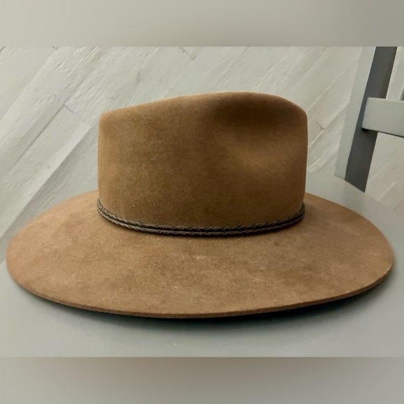 Stetson 7 1/8 Brown Tan Gun Club XXXX 4X Hat Byrnie Utz Seattle - Picture 4 of 15